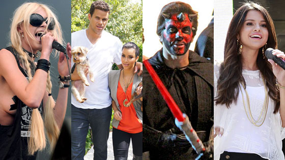 Taylor Momsen, Kim Kardashian, Kris Humphries, Mark Wahlberg, Selena Gomez Taylor Momsen, Kim Kardashian, Kris Humphries, Mark Wahlberg, Selena Gomez